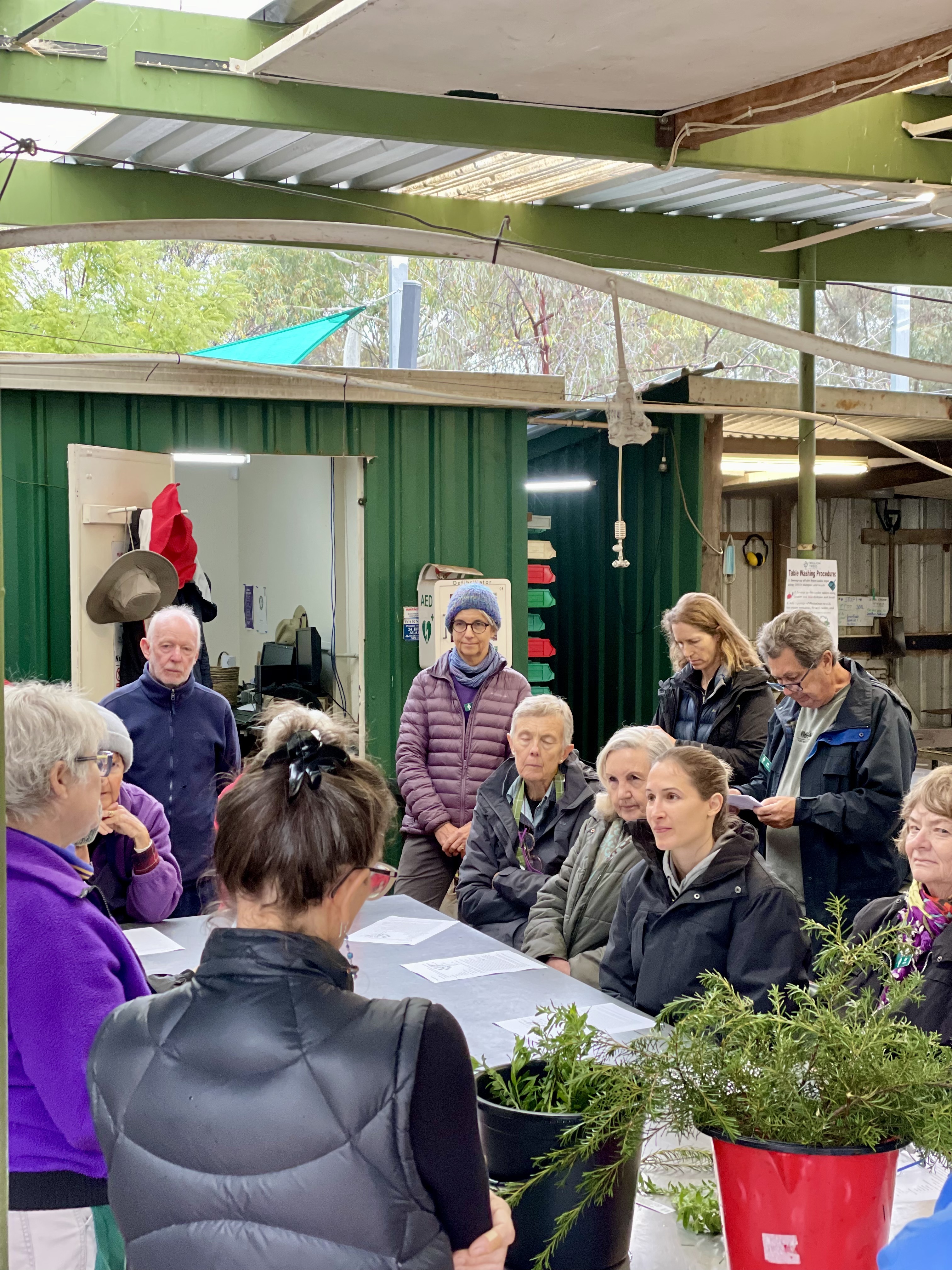 Cuttings demonstration