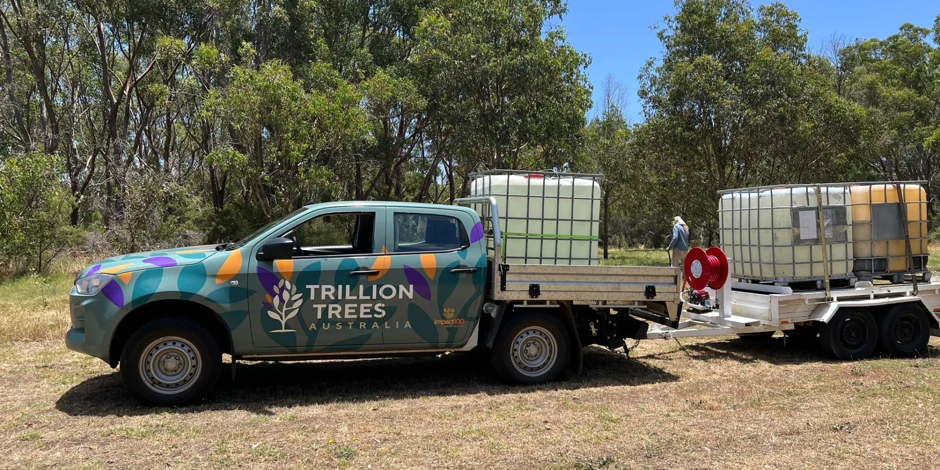 New watering trailer Reg Bond Dec 2024