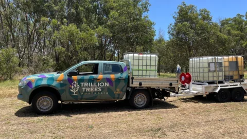 New watering trailer Reg Bond Dec 2024