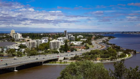 Perth skyline